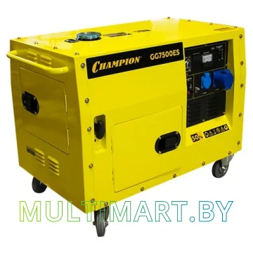 Бензиновый генератор Champion GG7500ES картинка 3